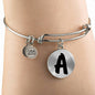 Initial A v1b - Bangle Bracelet