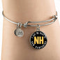 Heart In New Hampshire - Bangle Bracelet