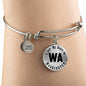 Heart In Washington v01 - Bangle Bracelet