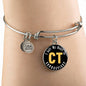 Heart In Connecticut - Bangle Bracelet