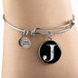 Initial J v2a - Bangle Bracelet
