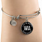 Heart In Washington v02 - Bangle Bracelet