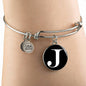 Initial J v3a - Bangle Bracelet