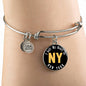 Heart In New York - Bangle Bracelet