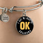 Heart In Oklahoma - Bangle Bracelet