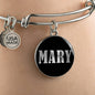Mary v01s - Bangle Bracelet