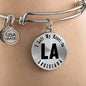 Heart In Louisiana v01 - Bangle Bracelet
