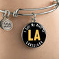 Heart In Louisiana - Bangle Bracelet