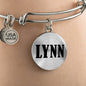 Lynn v01 - Bangle Bracelet