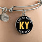 Heart In Kentucky - Bangle Bracelet