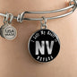 Heart In Nevada v02 - Bangle Bracelet