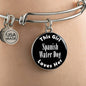Spanish Water Dog v2 - Bangle Bracelet