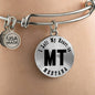 Heart In Montana v01 - Bangle Bracelet