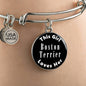 Boston Terrier v2 - Bangle Bracelet