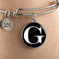 Initial G v3a - Bangle Bracelet
