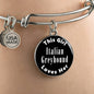 Italian Greyhound v2 - Bangle Bracelet