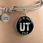 Heart In Utah v02 - Bangle Bracelet