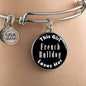 French Bulldog v2 - Bangle Bracelet