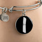 Initial I v2b - Bangle Bracelet