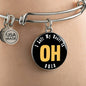 Heart In Ohio - Bangle Bracelet