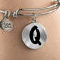 Initial Q v1b - Bangle Bracelet