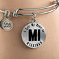 Heart In Michigan v01 - Bangle Bracelet
