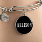 Allison v01s - Bangle Bracelet