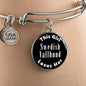 Swedish Vallhund v2 - Bangle Bracelet