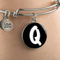 Initial Q v3b - Bangle Bracelet