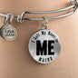 Heart In Maine v01 - Bangle Bracelet