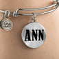 Ann v01 - Bangle Bracelet