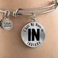 Heart In Indiana v01 - Bangle Bracelet