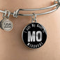 Heart In Missouri v02 - Bangle Bracelet
