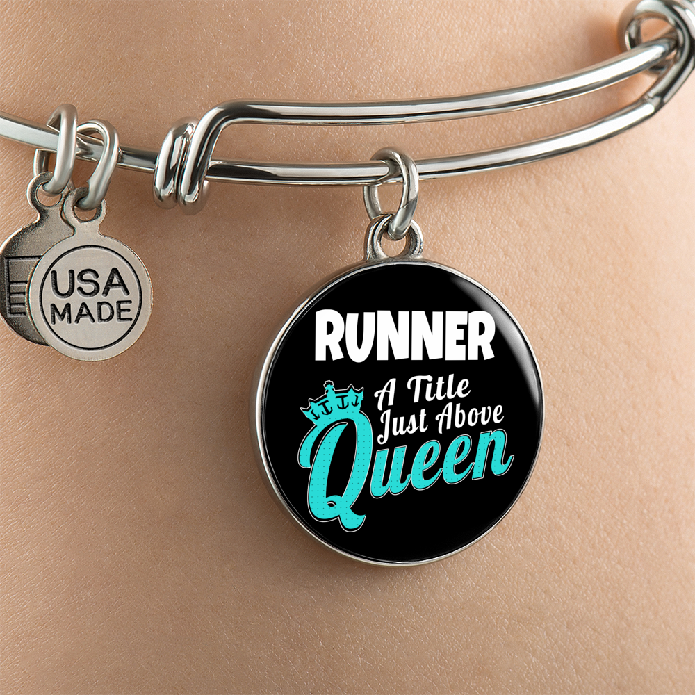 Running Queen - Bangle Bracelet