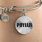 Phyllis v01 - Bangle Bracelet