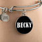 Becky v02 - Bangle Bracelet