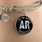 Heart In Arkansas v02 - Bangle Bracelet