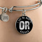 Heart In Oregon v02 - Bangle Bracelet
