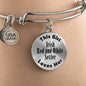 Irish Red and White Setter - Bangle Bracelet