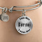 Borzoi - Bangle Bracelet