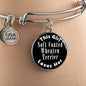 Soft Coated Wheaten Terrier v2 - Bangle Bracelet