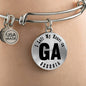 Heart In Georgia v01 - Bangle Bracelet