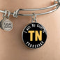 Heart In Tennessee - Bangle Bracelet