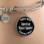 American Water Spaniel v2 - Bangle Bracelet