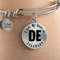 Heart In Delaware v01 - Bangle Bracelet