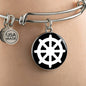 Dharma Wheel v2 - Bangle Bracelet