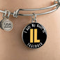 Heart In Illinois - Bangle Bracelet