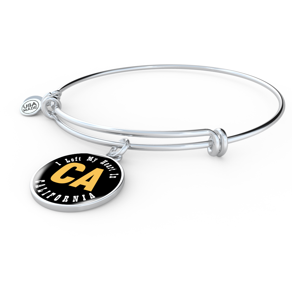 Heart In California - Bangle Bracelet