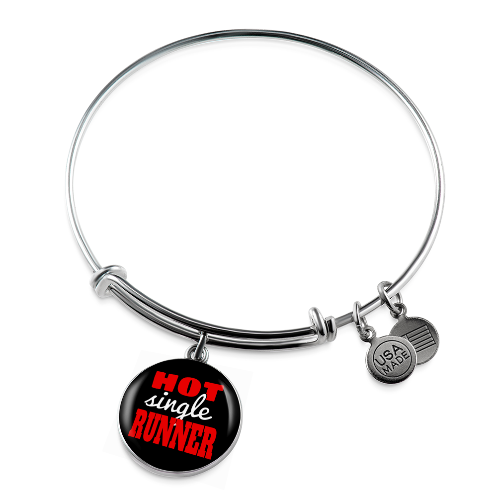 Hot Single Runner - Bangle Bracelet