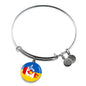 Ukrainian-Canadian - Bangle Bracelet